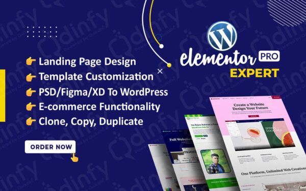 Hire Elementor Expert to Design & Develop WordPress Website By Elementor Pro/Elementor Builder - Image 2