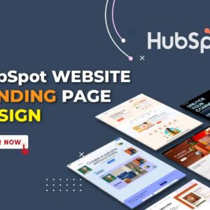 I will do HubSpot Landing Page Design, HubSpot Customization