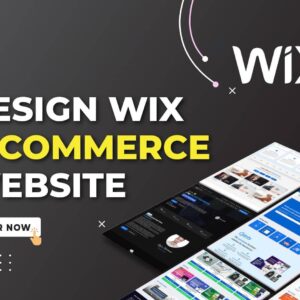 I will do WIX E-commerce Website Design, WIX Store Design and Customization