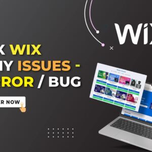 I will Fix Wix Issues, Wix Bug Fix, Fix Wix Problems