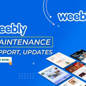 I will provide Weebly Website Support ,Weebly Updates, Maintenance and Help