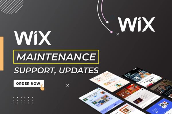 I will do Wix Website Maintenance and Wix Website Support or Help, Update - Image 1