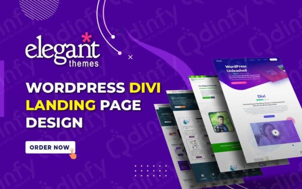 I will build DIVI WordPress Website Landing Page Design by DIVI Builder - Image 1